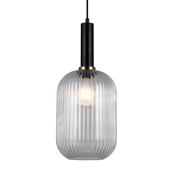 Полилей Antiola PND-5588-1L-BK+CL Italux | Osvetlenieto.bg