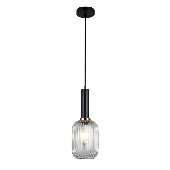 Полилей Antiola PND-5588-1M-BK+CL Italux | Osvetlenieto.bg