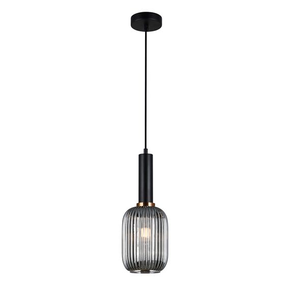 Полилей Antiola PND-5588-1M-BK+SG Italux | Osvetlenieto.bg Полилей Antiola PND-5588-1M-BK+SG Italux | Osvetlenieto.bg