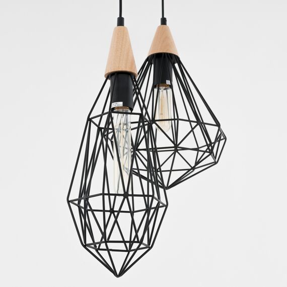 Полилей Maelle MDM-2591/3 BK Italux | Osvetlenieto.bg