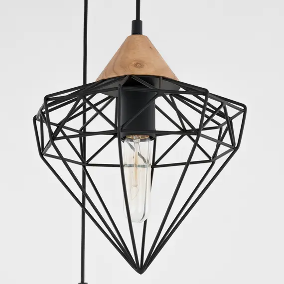 Полилей Maelle MDM-2591/3 BK Italux | Osvetlenieto.bg