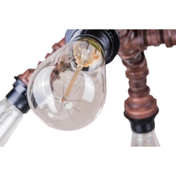 Полилей Manila MDM-2846/4A RUST Italux | Osvetlenieto.bg