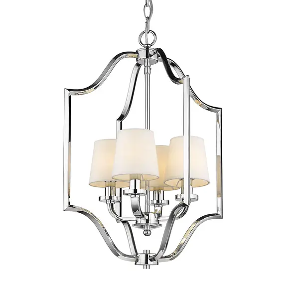 Полилей NEW YORK P04380WH CosmoLight 4xE14 | Osvetlenieto.bg