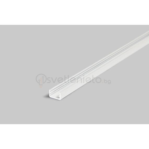 Бял LED профил за открит монтаж SLIM8 A/Z 2000 | Osvetlenieto.bg