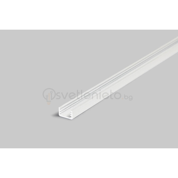 Бял LED профил за открит монтаж SLIM8 A/Z 2000 | Osvetlenieto.bg