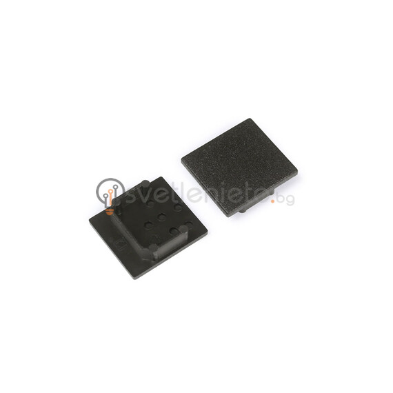Черен LED профил LINEA20 EF/TY 2000 открит монтаж | Osvetlenieto.bg