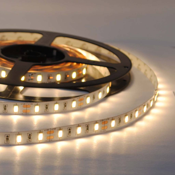 LED лента 9.6W 12V 3000К топла светлина SMD2835 - 120 светодиода | Osvetlenieto.bg
