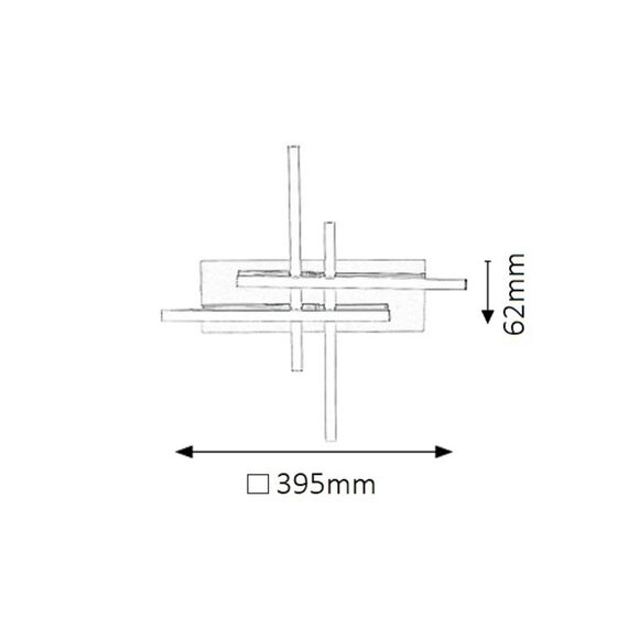 LED плафон Meredith 2478 Rabalux 18W 4000K | Osvetlenieto.bg