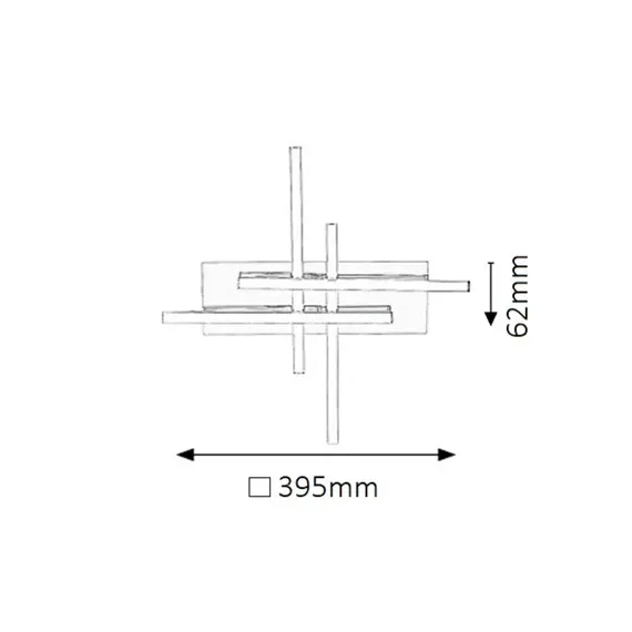 LED плафон Meredith 2478 Rabalux 18W 4000K | Osvetlenieto.bg