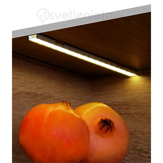 LED профил за открит монтаж суров алуминий BEGTON12 J/S 2000 | Osvetlenieto.bg