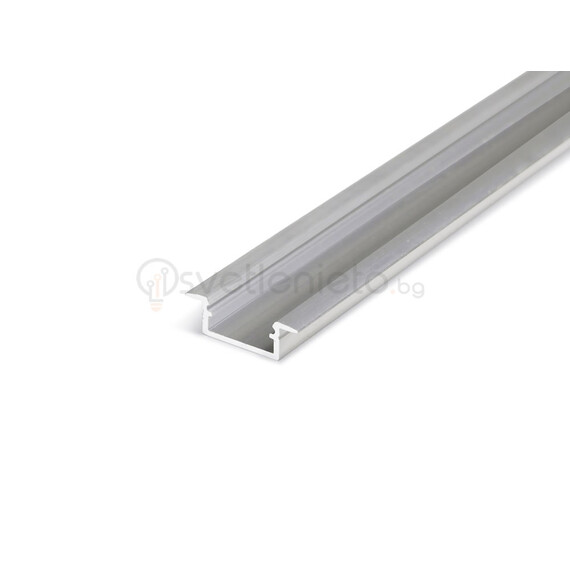 LED профил за вграждане суров алуминий BEGTIN12 J/S 2000 | Osvetlenieto.bg