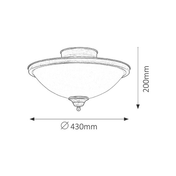 Плафон Elisett 2759 Rabalux 2xE14 | Osvetlenieto.bg Плафон Elisett 2759 Rabalux 2xE14 | Osvetlenieto.bg