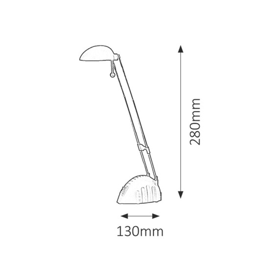 LED работна лампа Ronald 4334 Rabalux 5W 6400K | Osvetlenieto.bg