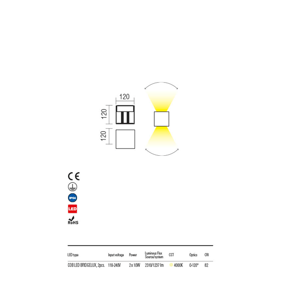 LED Външен аплик VARY 90299 Redo IP54 | Osvetlenieto.bg