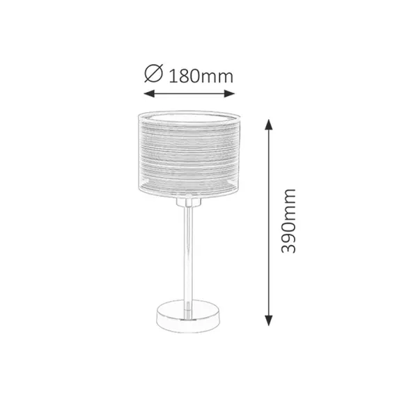 Настолна лампа Anastasia 2631Rabalux 1xE27 | Osvetlenieto.bg