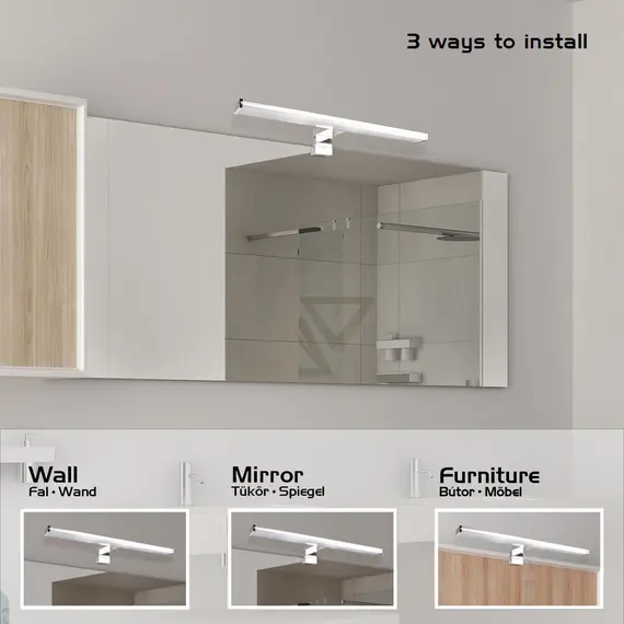 Аплик за баня Levon 2115 Rabalux 12W 4000K IP44 | Osvetlenieto.bg