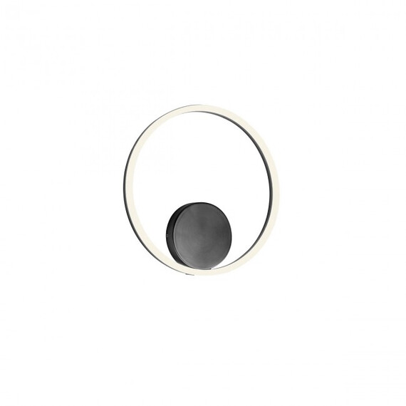 LED Аплик ORBIT 01-1942-TRIAC Redo 28W 3000K D400 SAND BLACK | Osvetlenieto.bg