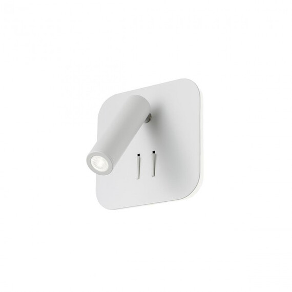 LED Аплик QUDA 01-1491 Redo SQ 1x6W+1x3W 3000K WHITE | Osvetlenieto.bg