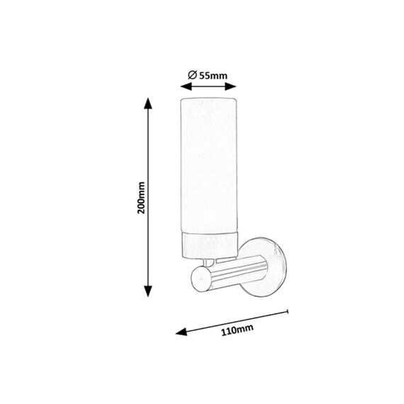 LED аплик за баня Betty 5713 Rabalux 4W 4000K | Osvetlenieto.bg