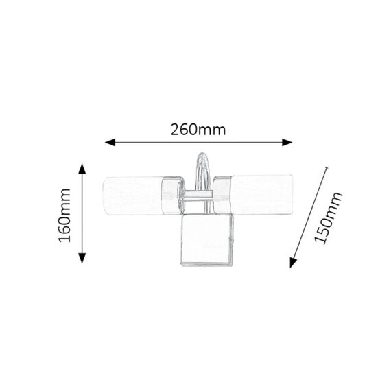 LED аплик за баня Betty 5746 Rabalux 2x4W 4000K | Osvetlenieto.bg LED аплик за баня Betty 5746 Rabalux 2x4W 4000K | Osvetlenieto.bg