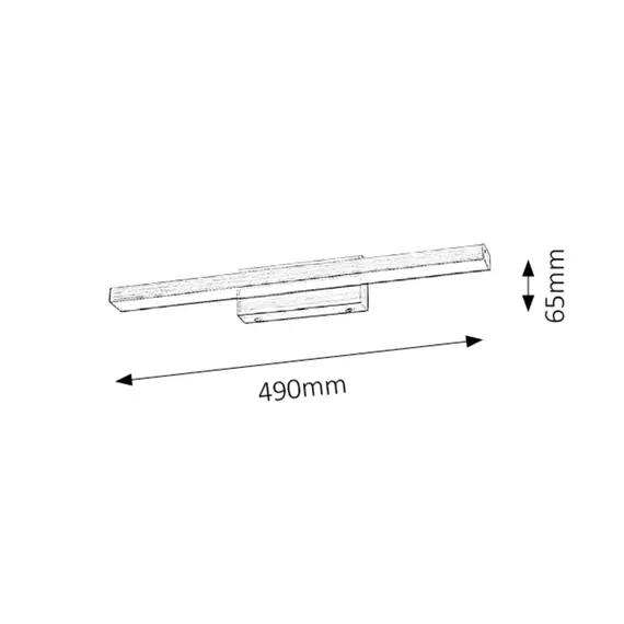 LED аплик за баня John 5721 Rabalux 12W 4000K | Osvetlenieto.bg