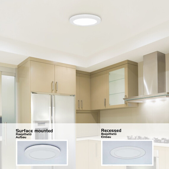 LED Луна за вграждане Sonnet 1490 Rabalux 30W 4000K | Osvetlenieto.bg