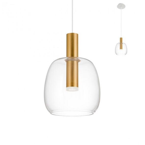 LED Пендел CANDELA 01-1819 Redo 6.6W 3000K GD | Osvetlenieto.bg