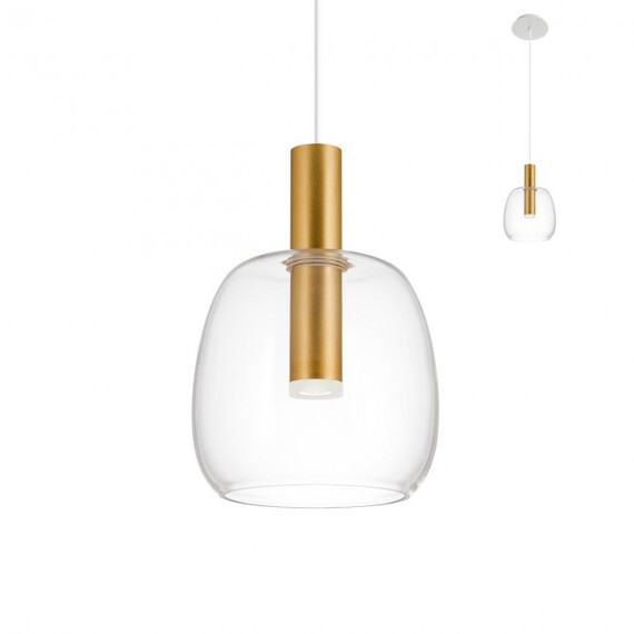 LED Пендел CANDELA 01-1819 Redo 6.6W 3000K GD | Osvetlenieto.bg