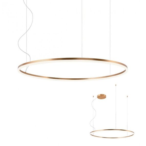 LED Полилей ORBIT 01-1715-TRIAC Redo 66W 3000K D1000 BRASS | Osvetlenieto.bg