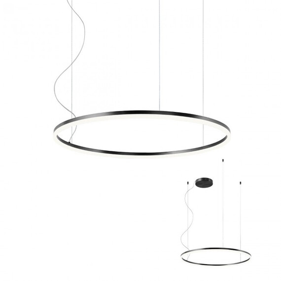 LED Полилей ORBIT 01-1949-TRIAC Redo 55W 3000K D800 SAND BLACK | Osvetlenieto.bg