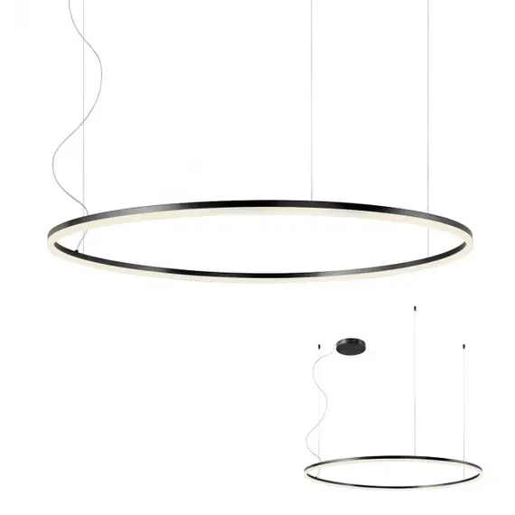 LED Полилей ORBIT 01-1951-DALI Redo 84W 3000K D1200 SAND BLACK | Osvetlenieto.bg