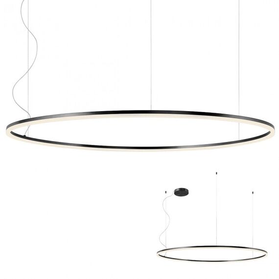 LED Полилей ORBIT 01-1952-TRIAC Redo 105W 3000K D1500 SAND BLACK | Osvetlenieto.bg