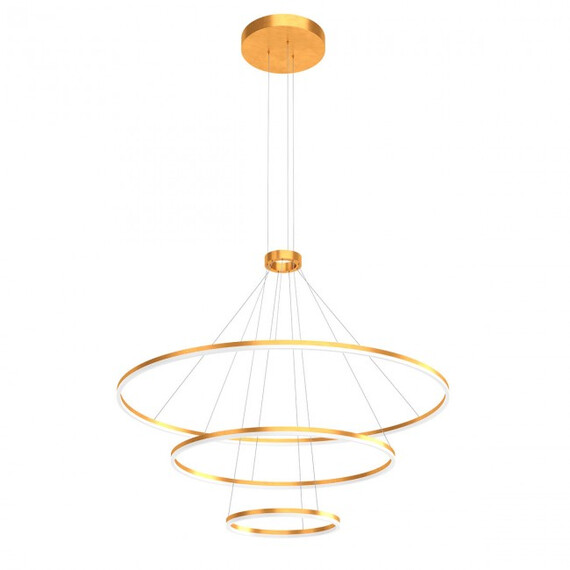 LED Полилей ORBIT 01-2246-DALI Redo 200W D1500+1000+600 BRASS | Osvetlenieto.bg
