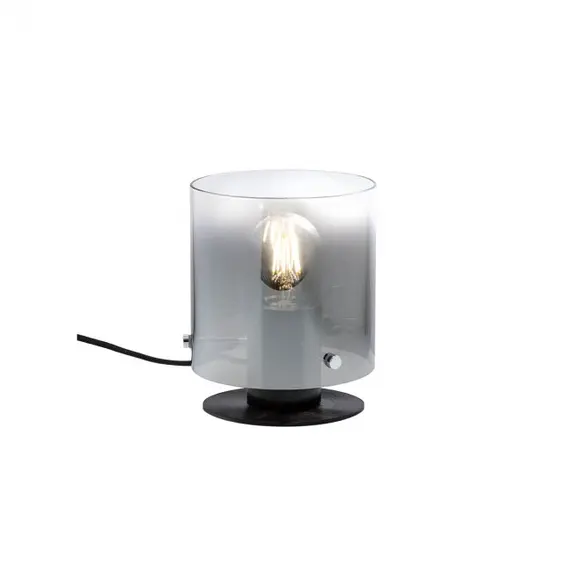 Настолна лампа LOU 01-2010 Redo 1X40W E27 SBK/SMOKE D150 | Osvetlenieto.bg