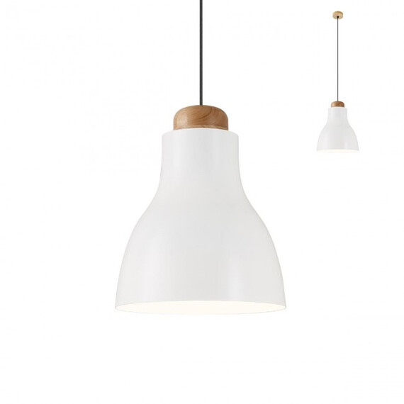 Пендел CADEIRA 01-1605 Redo 1X42W E27 D330 SHINY CREAM | Osvetlenieto.bg