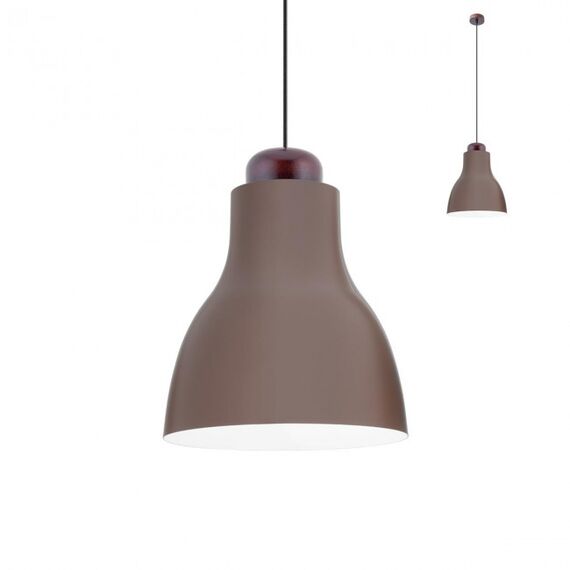 Пендел CADEIRA 01-1606 Redo 1X42W E27 D330 SHINY COFFEE | Osvetlenieto.bg