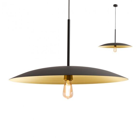 Пендел CYMBAL 01-1744 Redo 1X42W E27 D730 SAND BLACK/GOLD | Osvetlenieto.bg
