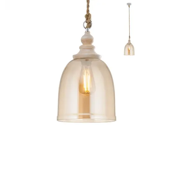 Пендел KASHI 01-2116 Redo 1X42W E27 D220 CHAMPAGNE | Osvetlenieto.bg