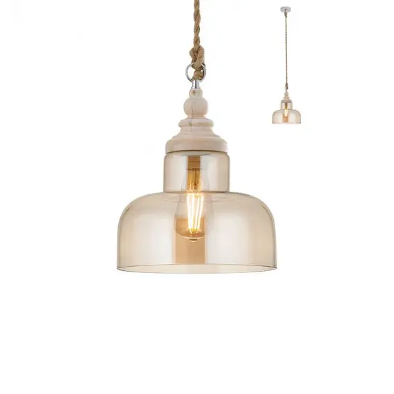 Пендел KASHI 01-2118 Redo 1x42W E27 D250 CHAMPAGNE | Osvetlenieto.bg