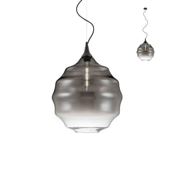 Пендел SLAG 01-1845 Redo 1X42W E27 D400 SMOKY GREY SHADOW | Osvetlenieto.bg