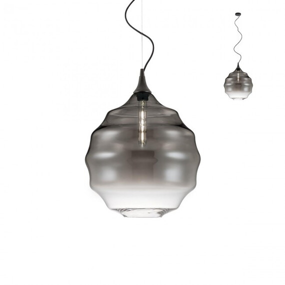 Пендел SLAG 01-1845 Redo 1X42W E27 D400 SMOKY GREY SHADOW | Osvetlenieto.bg
