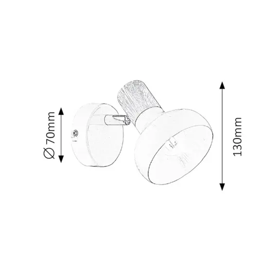 Спот Holly 5943 Rabalux 1xE14 | Osvetlenieto.bg