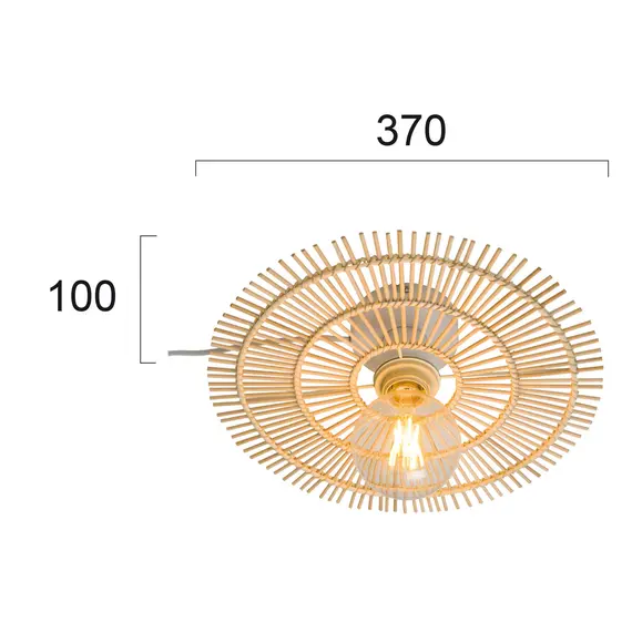 Аплик LETA 4227900 Viokef 1xE27 | Osvetlenieto.bg