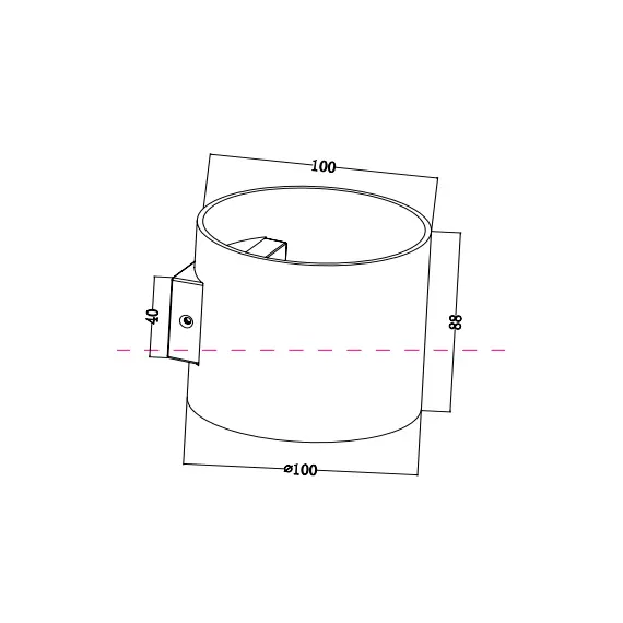 Аплик Rond C066WL-01W Maytoni 1xG9 | Osvetlenieto.bg