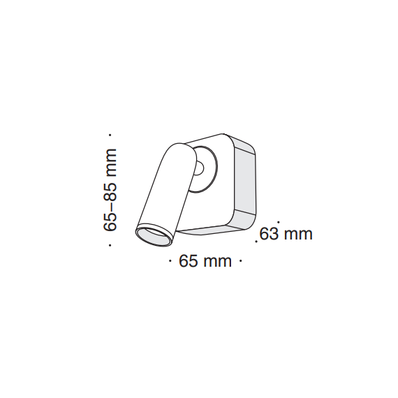 LED Аплик Mirax C039WL-L3B3K Maytoni 3W 3000K | Osvetlenieto.bg