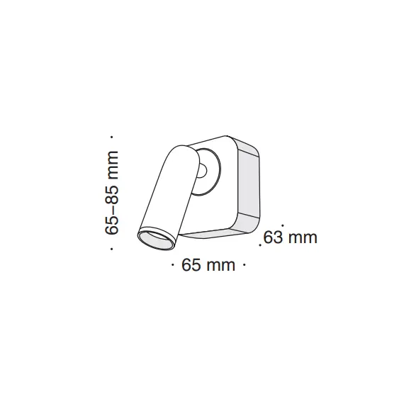 LED Аплик Mirax C039WL-L3B3K Maytoni 3W 3000K | Osvetlenieto.bg