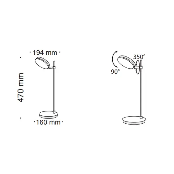 LED Настолна лампа Fad MOD070TL-L8B3K Maytoni 8W 3000K | Osvetlenieto.bg