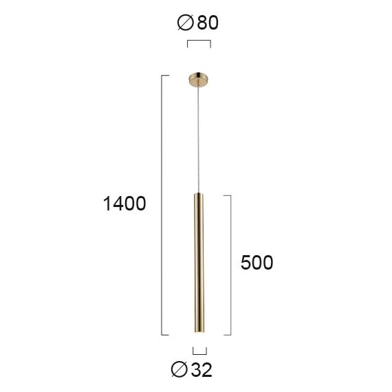 LED Пендел ELLIOT 4201700 Viokef 5W 3000K | Osvetlenieto.bg