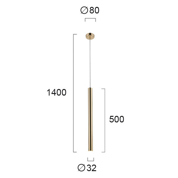LED Пендел ELLIOT 4201700 Viokef 5W 3000K | Osvetlenieto.bg