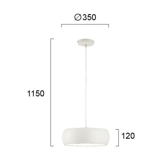 LED Пендел SALI 4227600 Viokef 24W 3000K | Osvetlenieto.bg